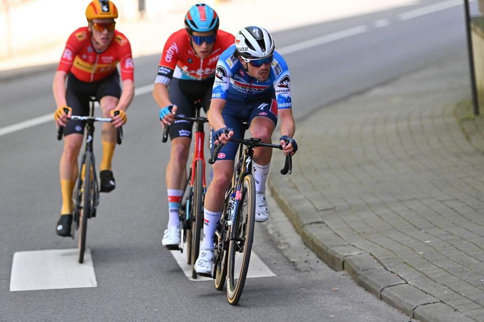 The youngsters in action at Brabantse Pijl